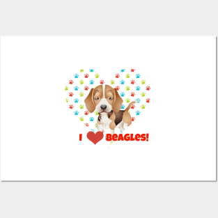 Beagles Posters and Art